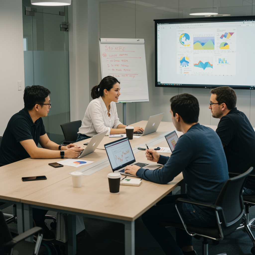 Gestión avanzada de proyectos con enfoque ágil y metodologías como Scrum.