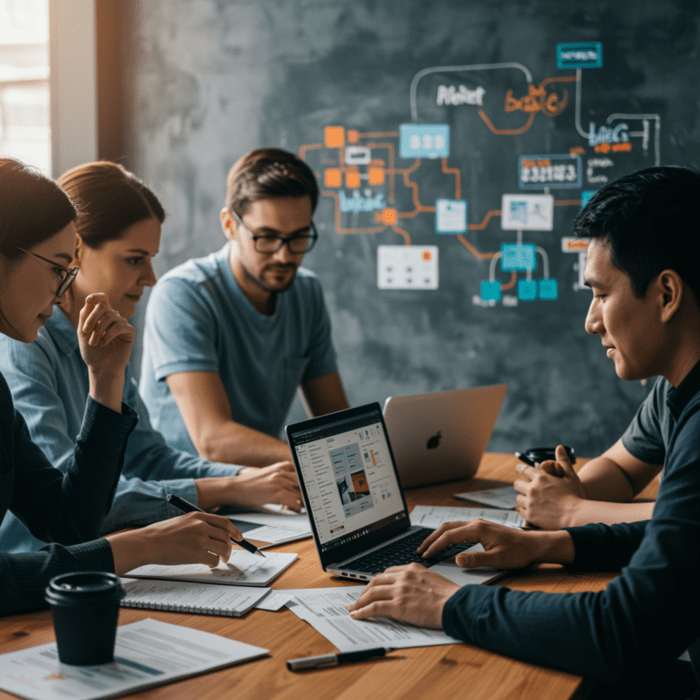 Desarrollo ágil de proyectos en entornos digitales colaborativos.