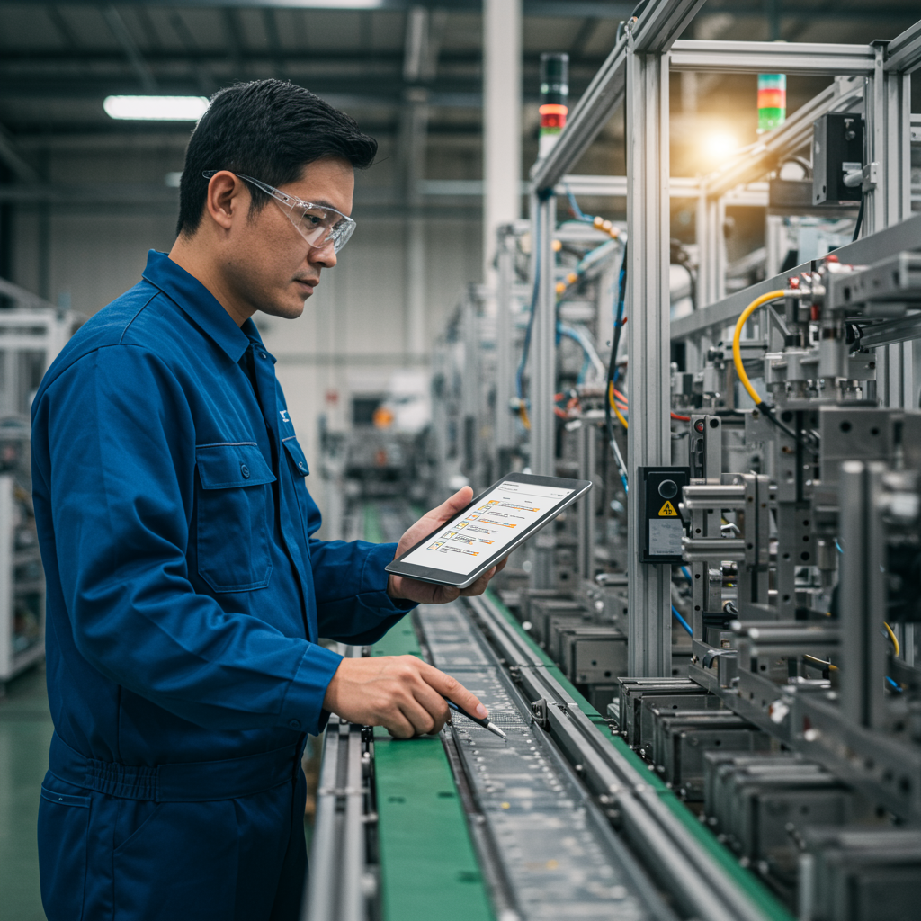 Profesional aplicando técnicas de ingeniería de calidad en procesos industriales.